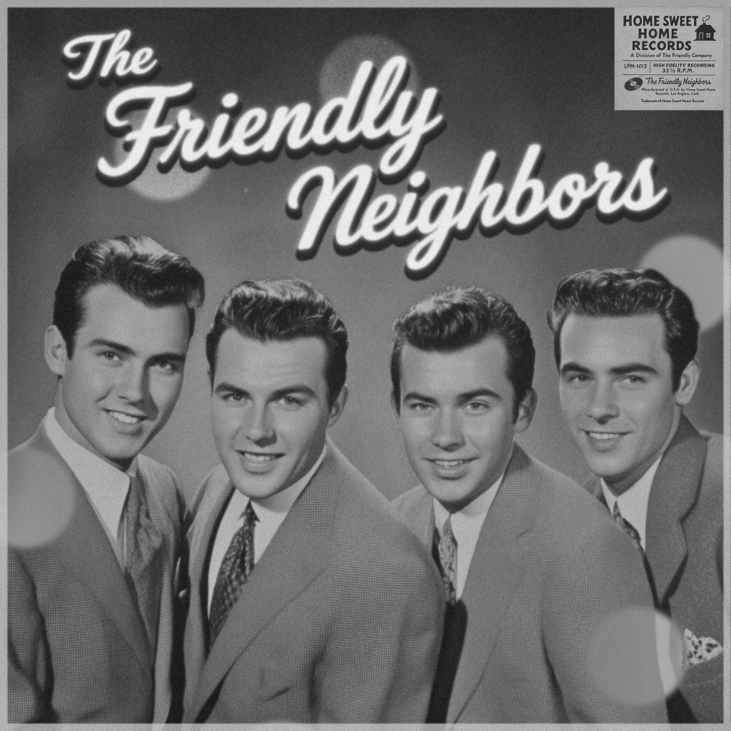 The Friendly Neighbors-My Baby Left&nbsp;Me