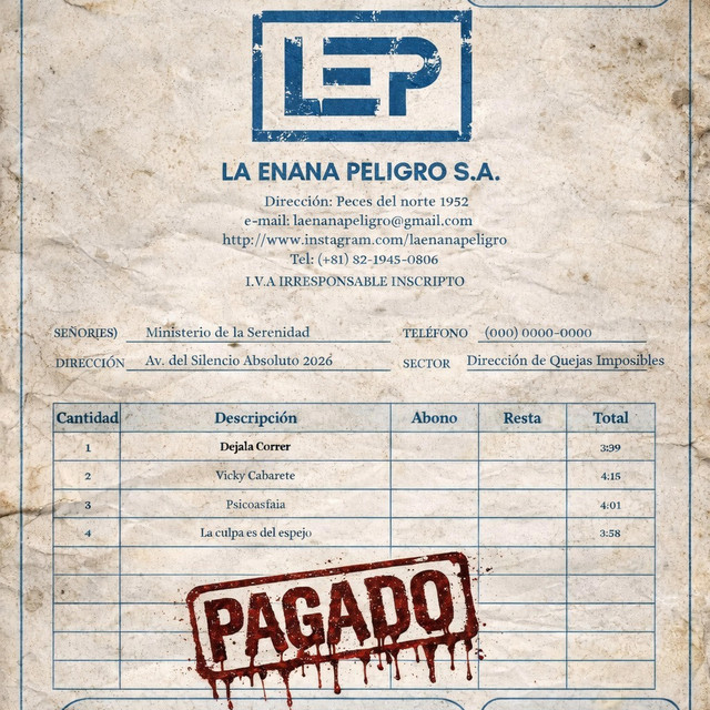 La Enana Peligro – La Culpa Es Del Espejo